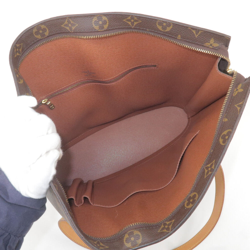⭐🔥AUTHENTIC🔥⭐ Louis Vuitton Monogram brown Shoulder Bag Tote Bag - Picture 13 of 15